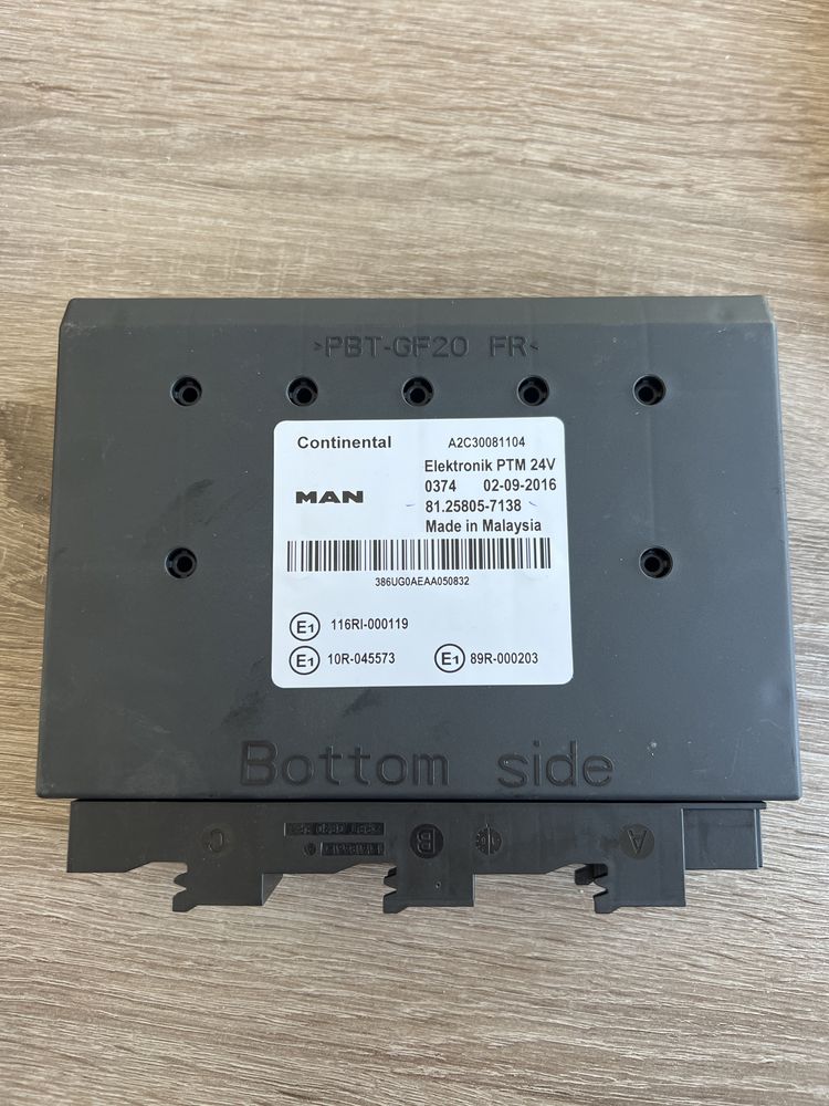 Calculator central PTM Man Tgx euro 6 TGS 81.25805-7138