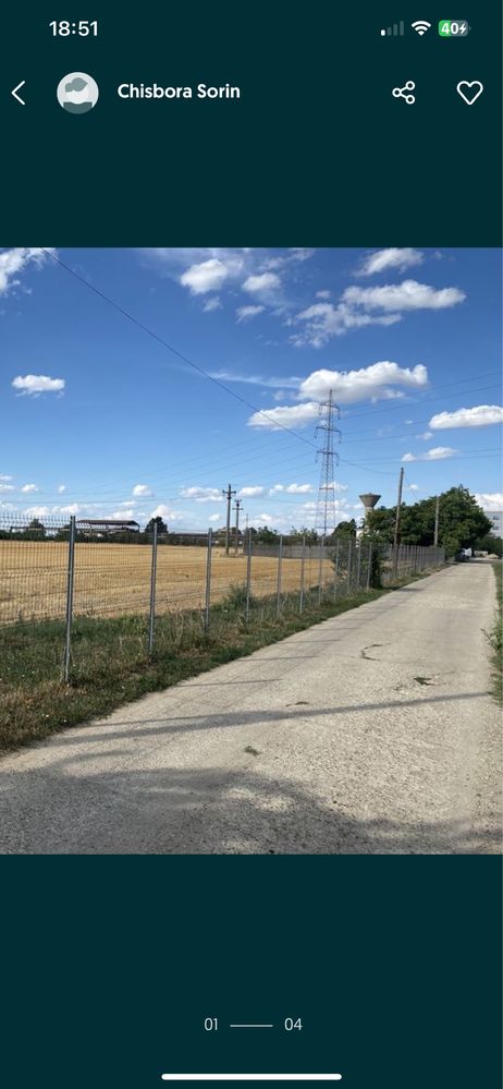 Teren vanzare, parcelabil, Borsului, in jur de 40.000 mp parcelabil