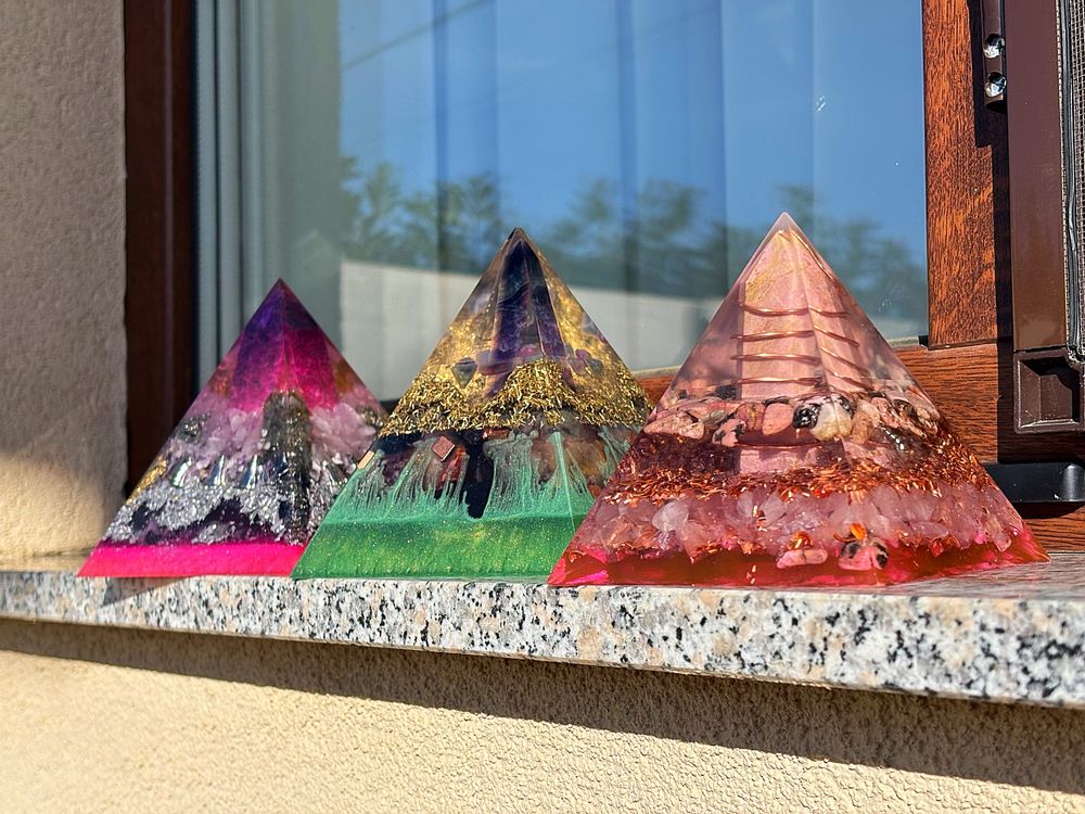 Piramide Orgonice pentru Curatare si Protectie energetica