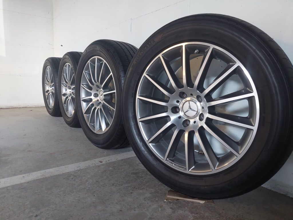Jante Mercedes G Class Amg W463 pe 20 originale anvelope vară