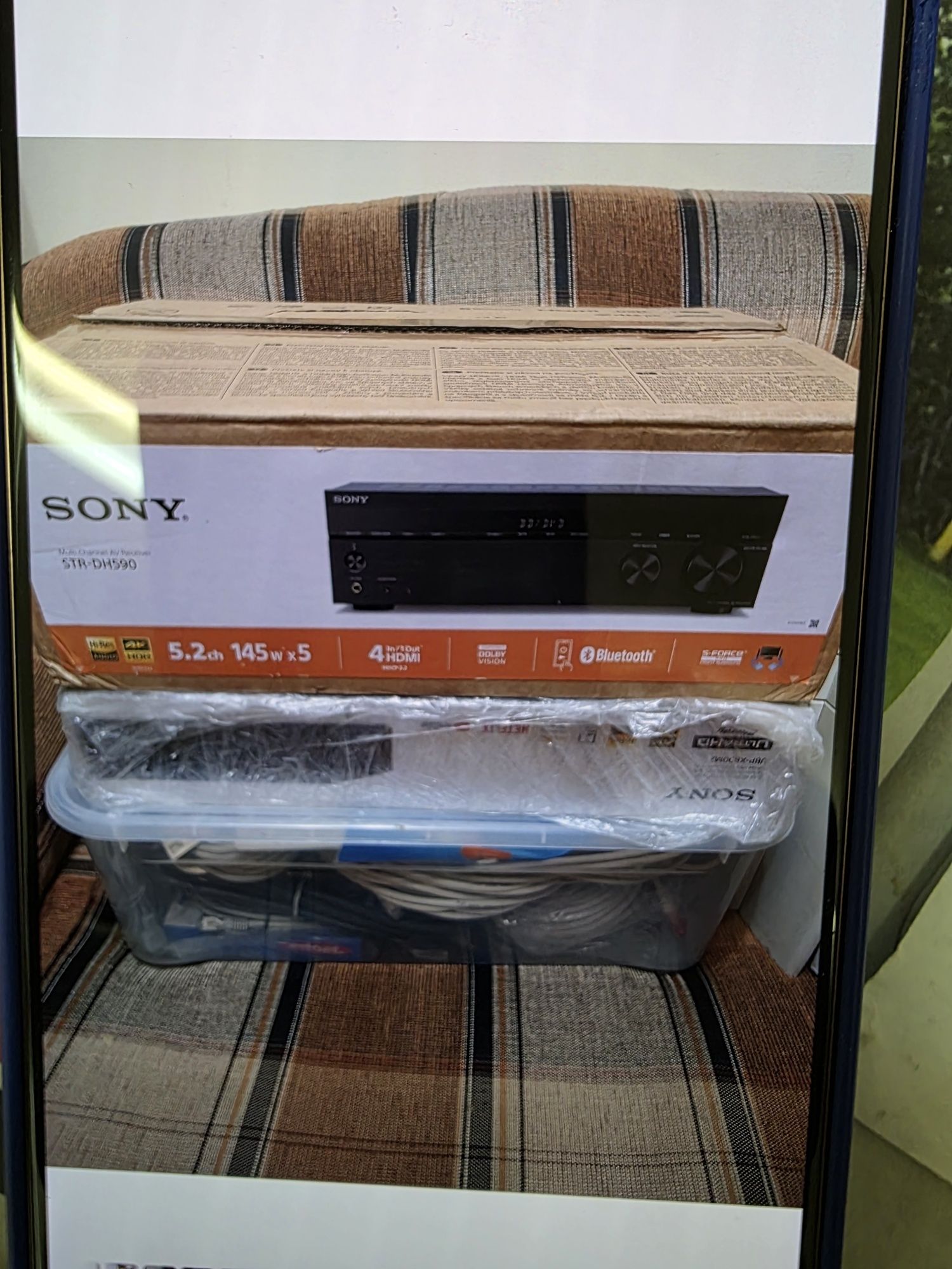 Receiver Sony STR DH 590