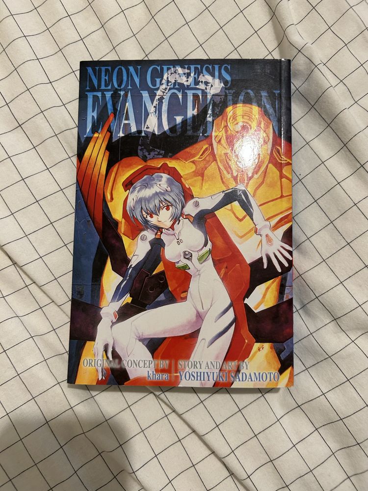Carte manga evangelion vol. 4 5 6 nou nouta