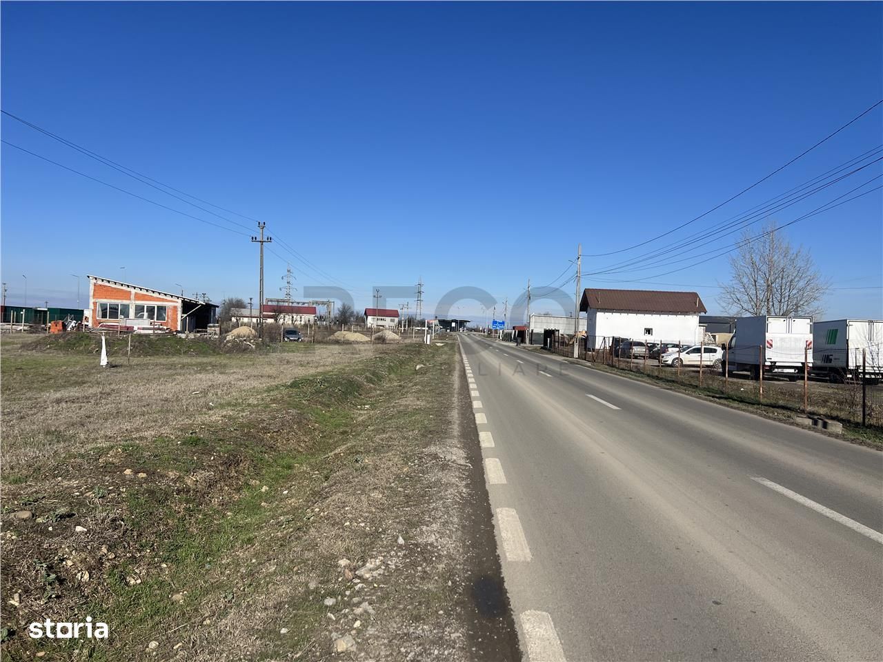 RECO teren industrial cu PUZ in Santandrei