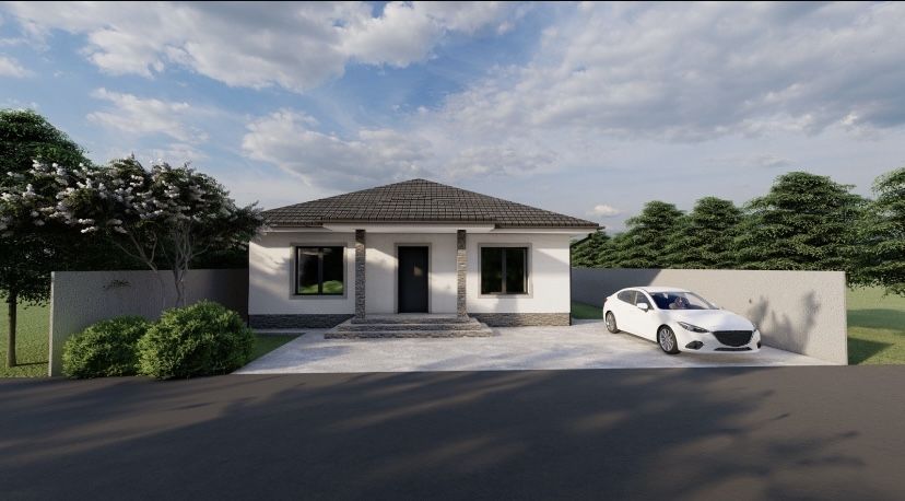 Casa noua  in  Santandrei – 105 mp utili - 500 mp teren - 3 dormitoare - 109.500 €