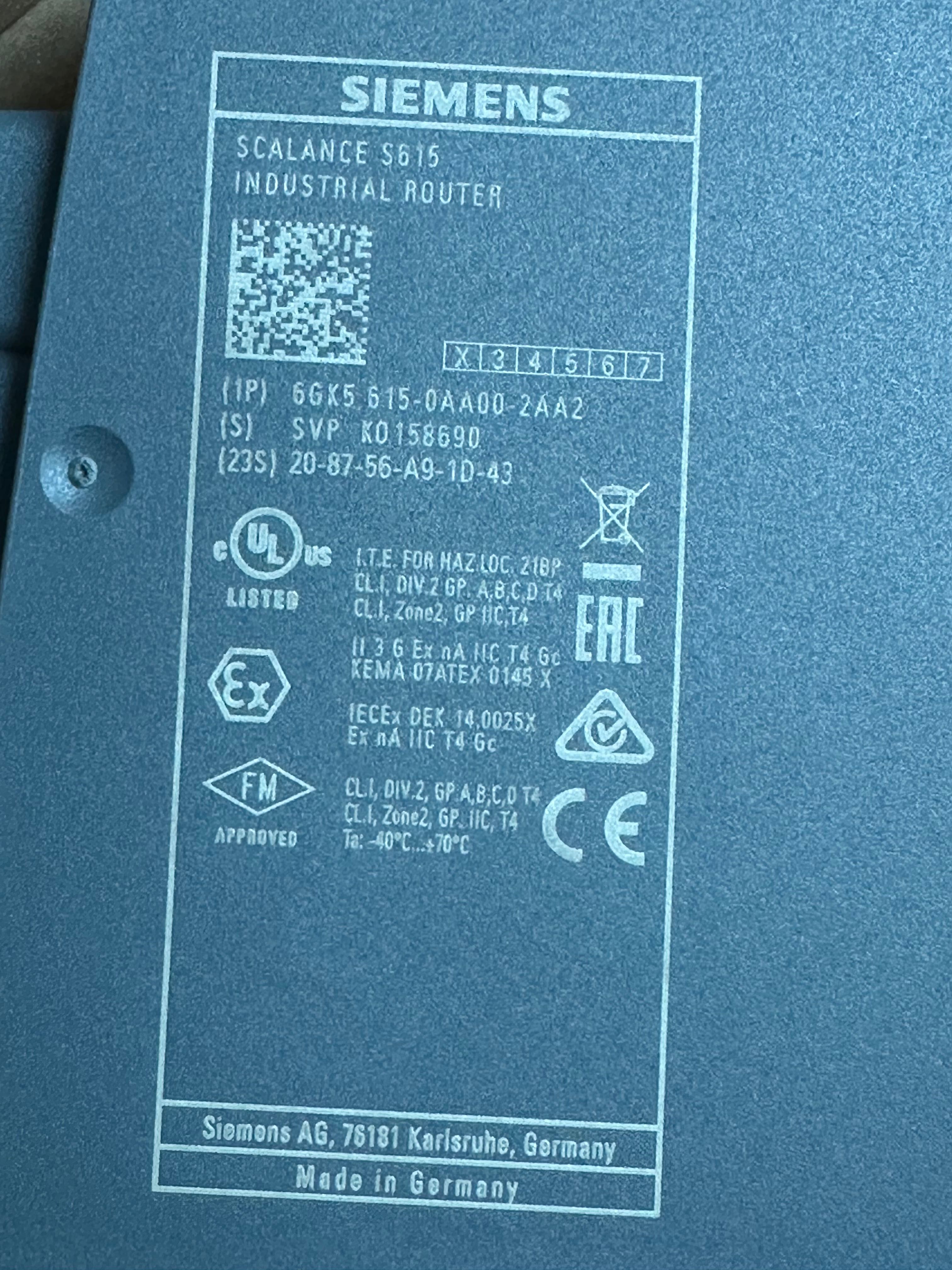 Scalance S615 Siemens