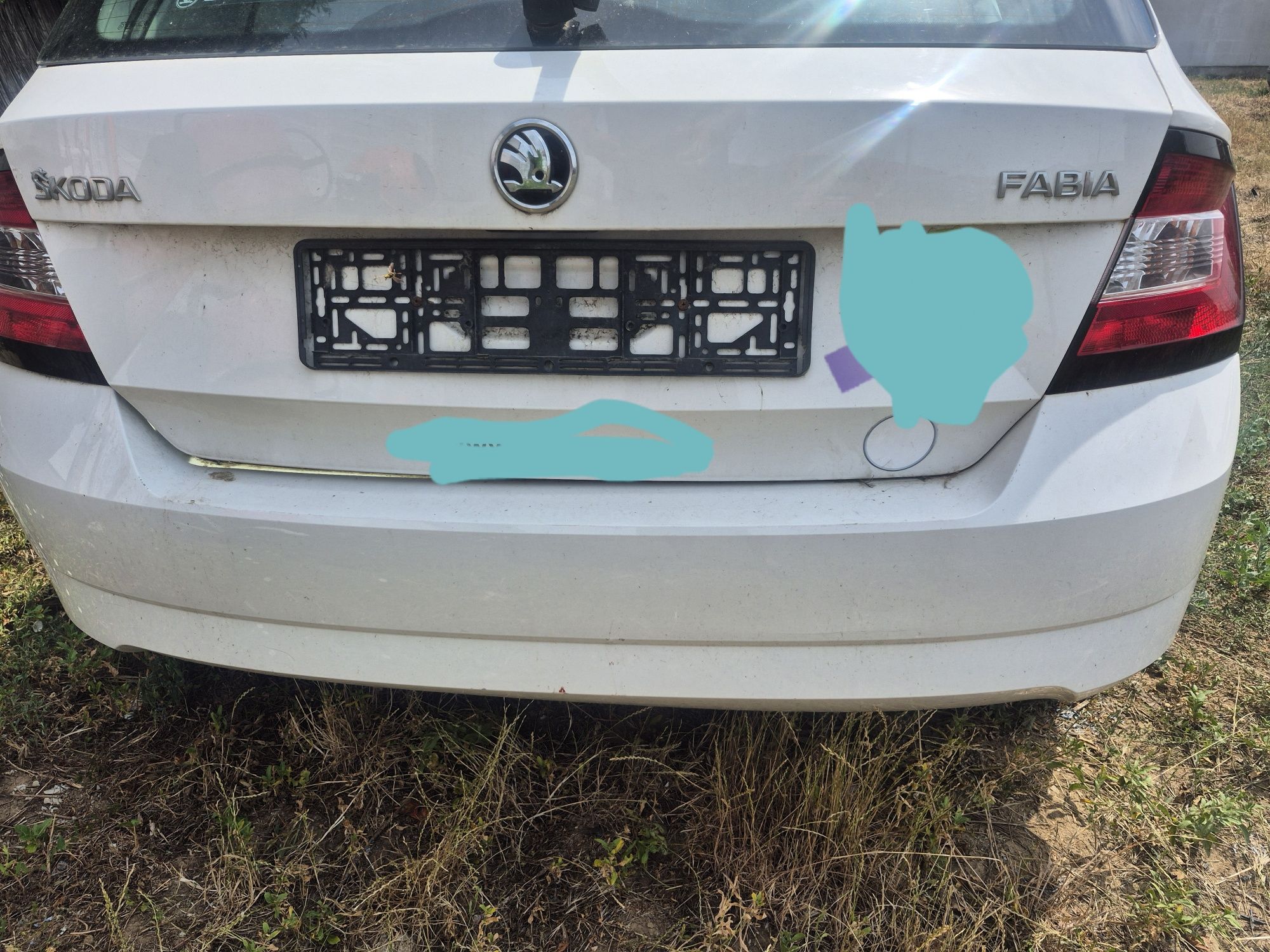 Bara spate Skoda Fabia 2016