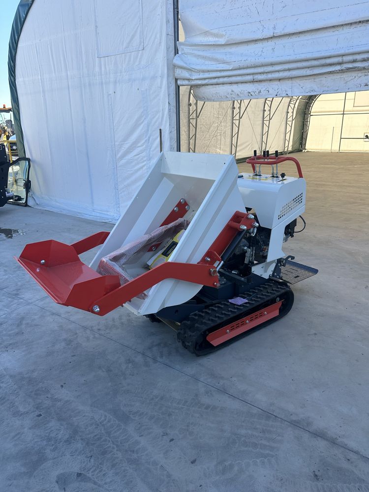 Mini dumper pe senile cu autoincarcare