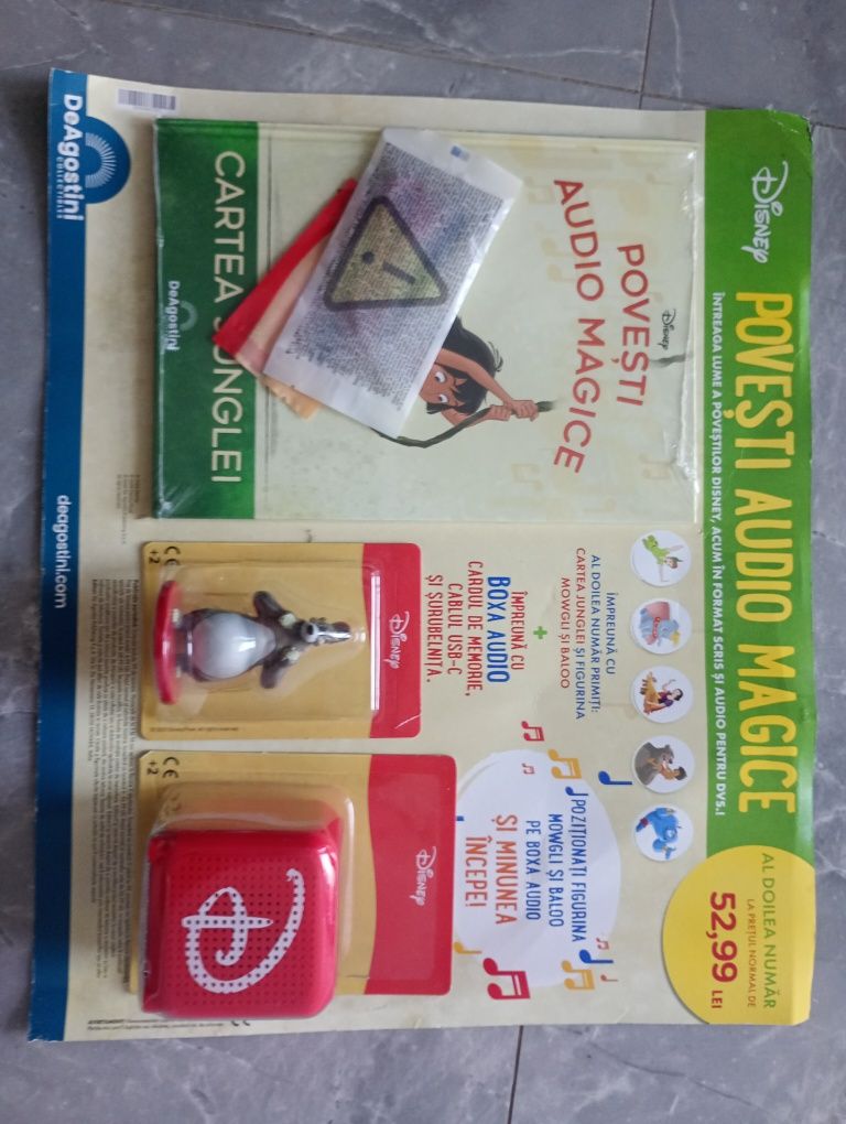Povesti audio Disney Nr 2 Cartea Junglei