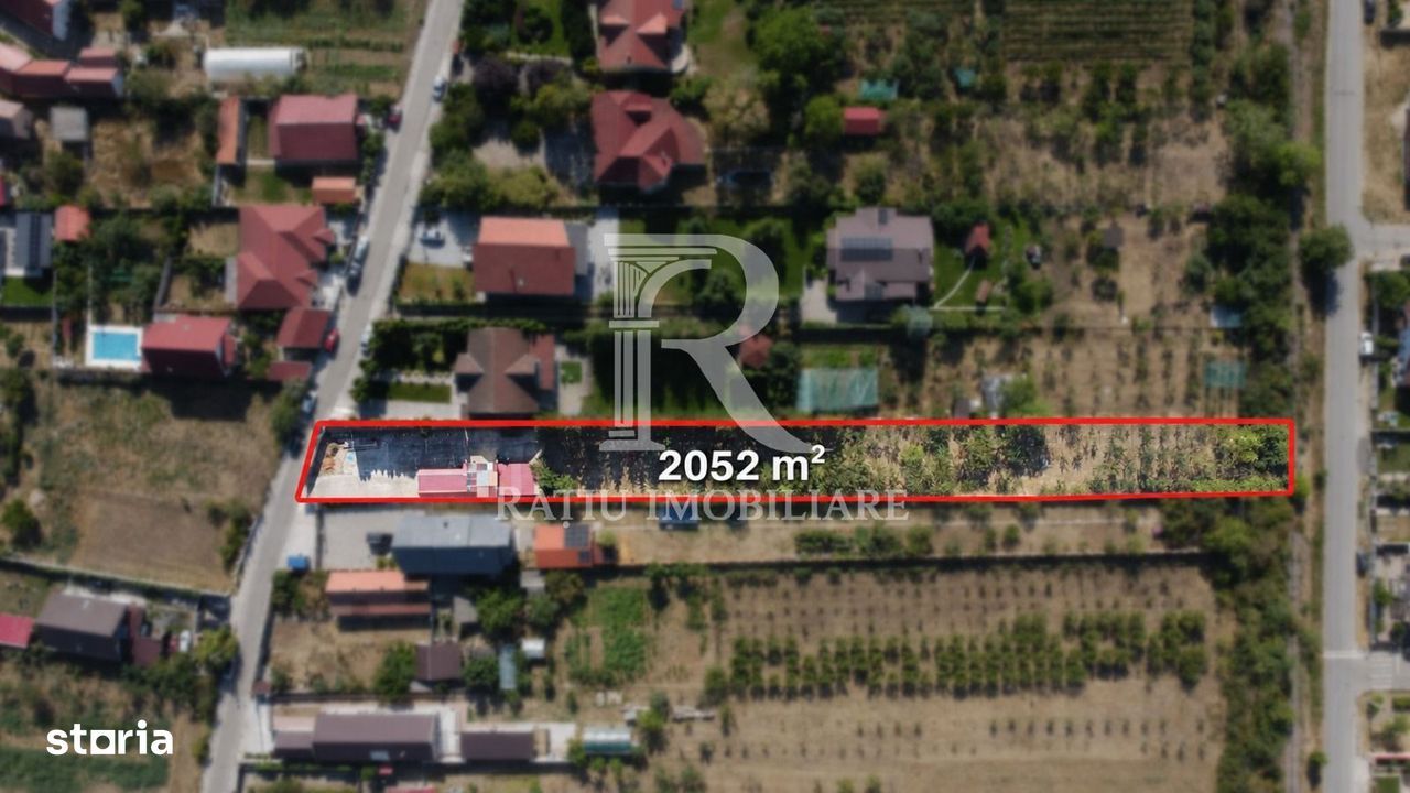 Teren | Santandrei | Drum Privat | Imprejmuit | 2052 mp | Bihor
