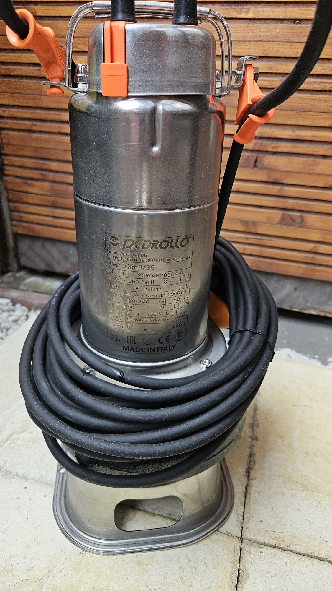 Pompa submersibila ape murdare Pedrollo