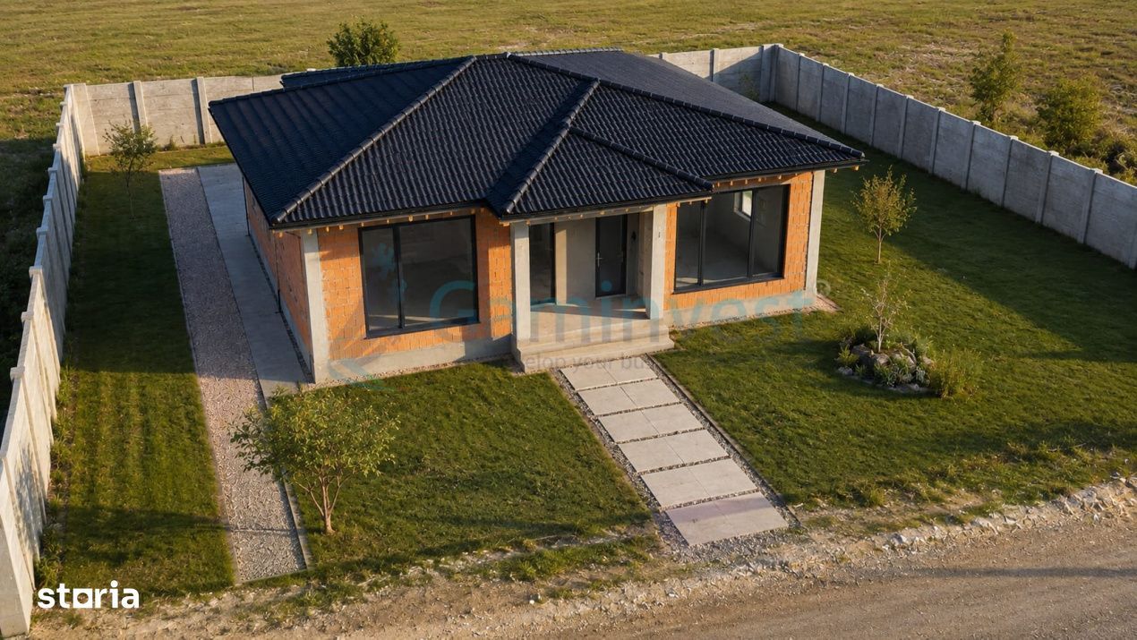 Casa la rosu de vanzare in Santandrei, langa Oradea,Gaminvest,V4704A