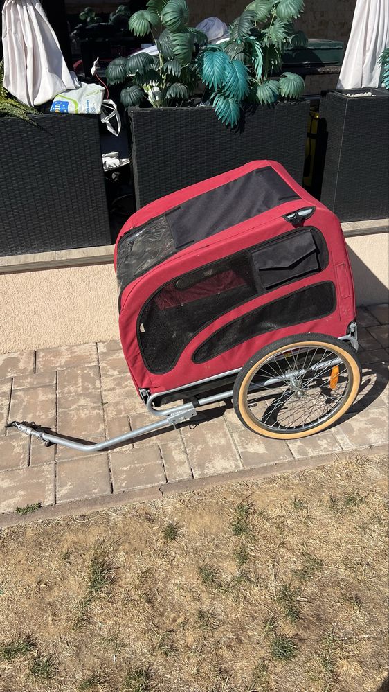 Remorca bicicleta Caini Dog animale
