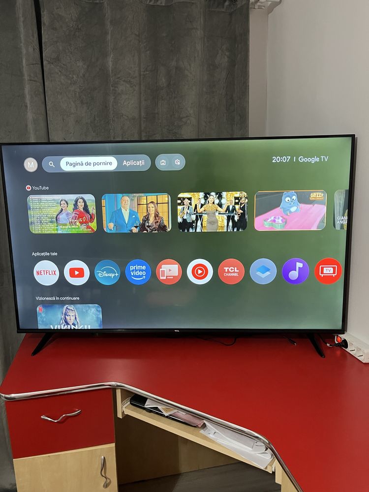 TCL Smart LED 4K ultra HD 55V6B