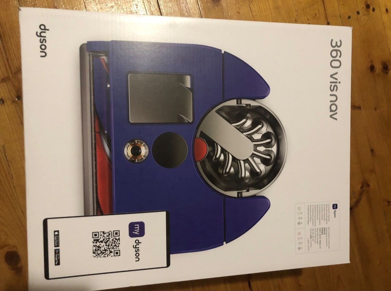 Aspirator Robot Dyson 360 Vis Nav - Sigilat / Nou în Cutie
