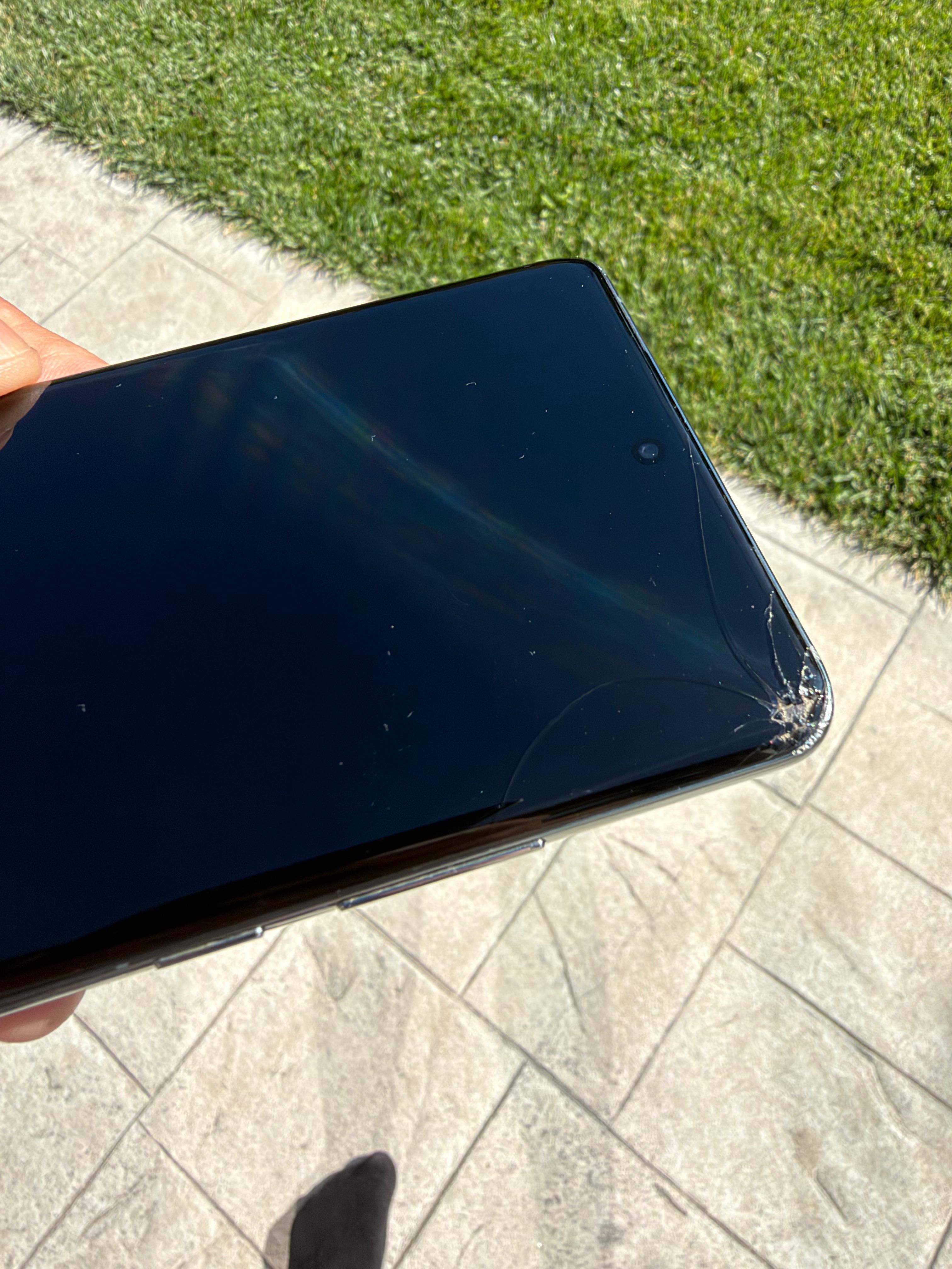 OnePlus 12 16/512GB Flowy Emerald - colt ecran crapat, cutie, factura
