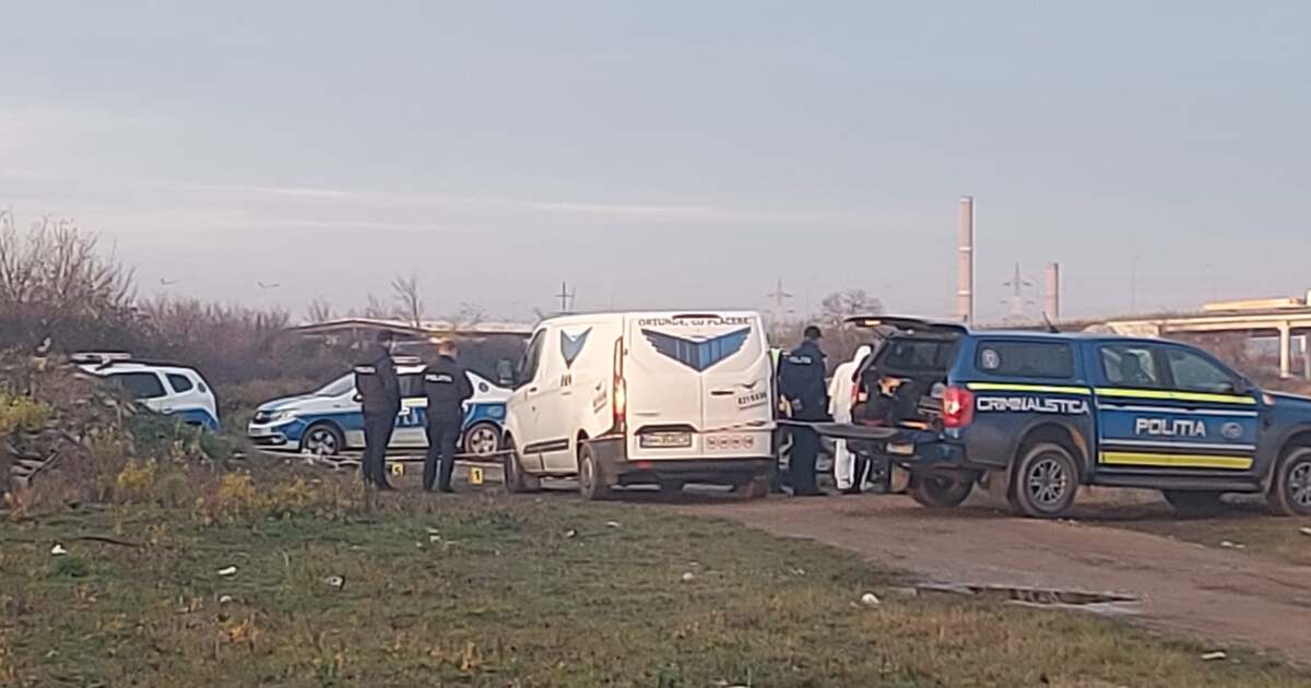 UPDATE Cadavrul unui bărbat, găsit într-o mașină arsă, la ieșirea din Oradea spre Sântandrei. Acesta era șofer de Bolt