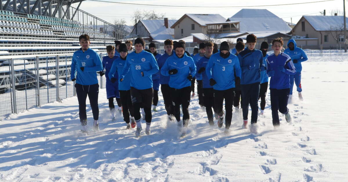 Reunire la -8 grade! Crișul Sântandrei a reluat pregătirea cu gândul la un loc de play-off