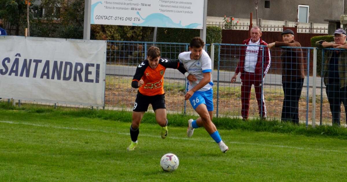 Liga 3 – Seria 8 – Etapa 4: Crișul Sântandrei și Transilvania Sport Academy joacă acasă cu echipe care au pretenții la play-off