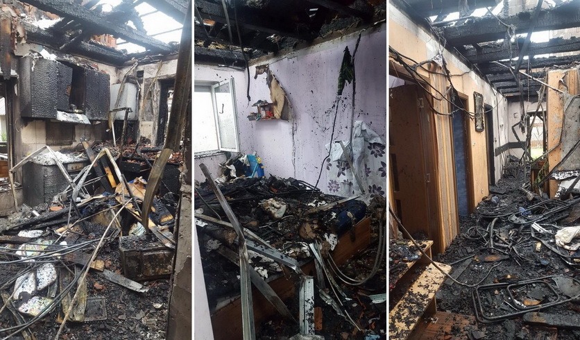Nu vă lăsaţi păcăliţi! Au apărut şi escrocii care fac bani de pe drama familiei căreia i-a ars casa în Sântandrei