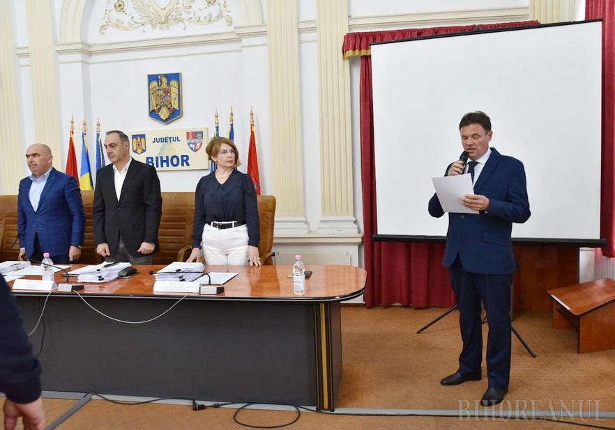 Consiliul Județean Bihor are un nou membru: un inginer constructor din Sântandrei (FOTO)